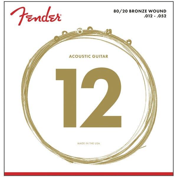 80/20 BRONZE ACOUSTIC FENDER 70L 12-52