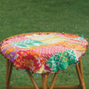 Round Kantha Table Cover 25"