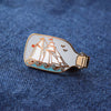 Ship in a Bottle Enamel Pin