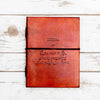 Buddha If You Want To Fly Quote Leather Journal - 8x6