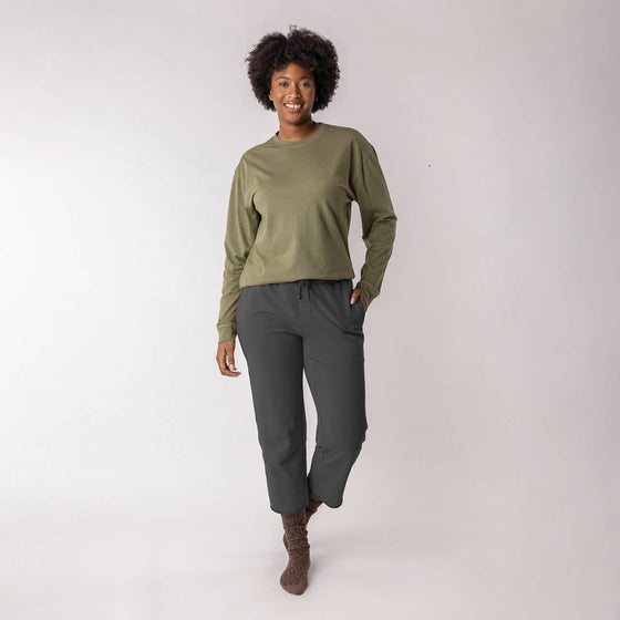 Organic Cotton - Cropped Sweatpant