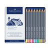 Goldfaber Aqua Watercolor Pencils, Pastels - Tin of 12