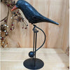 Charming Wooden Crow Tin Balance