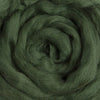 Merino Wool Top Roving, Bottle Green, 1 ounce