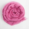 Merino wool Top Roving, Fuschia Pink,1 ounce