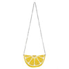 Tart Beaded Lemon Crossbody Handbag