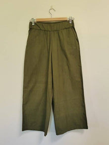  Wide Leg Pull on Pant - Olive