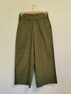 Wide Leg Pull on Pant - Olive