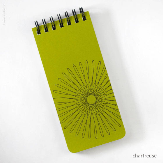 Small Spiral Notepad With Hypotrochoid