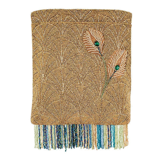 Peacock Feathers Crossbody Handbag