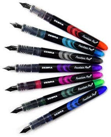  Zebra Fountain Pens