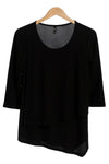 3/4 Sleeve Double Layer Tunic