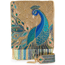  Peacock Feathers Crossbody Handbag