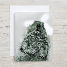  Groundhog Notecard