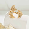 Dogwood Flower and Leaf Ring