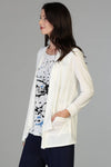 Open Front Cardigan with Pockets at the Front