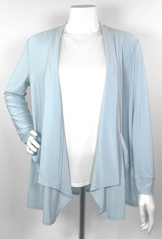 Open Front Cardigan with Pockets at the Front