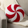 PEPPERMINT CANDY PILLOW