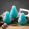 Pear Candle Blue