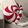 PEPPERMINT CANDY PILLOW