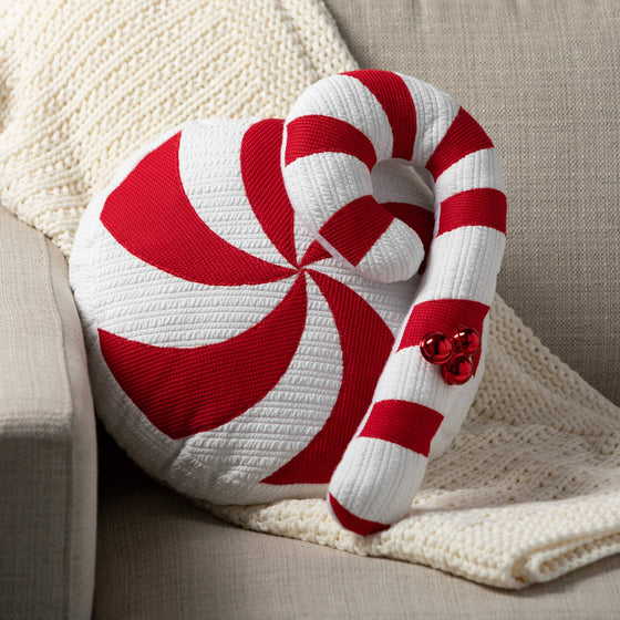 PEPPERMINT CANDY PILLOW