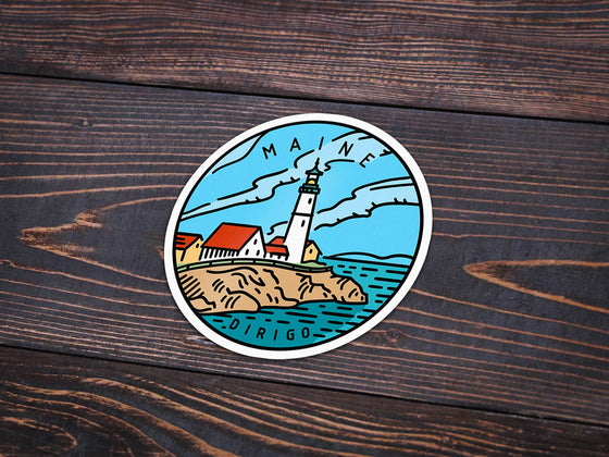 Maine Sticker