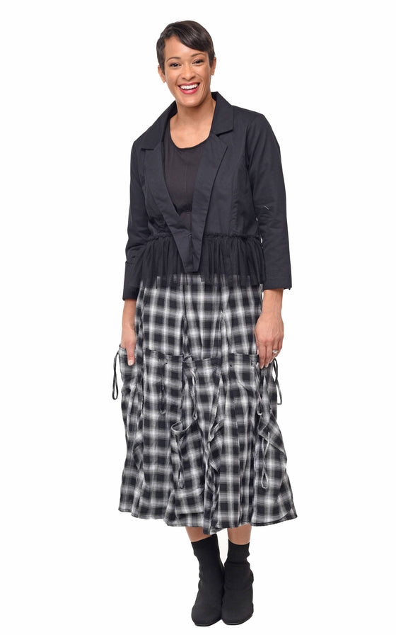 Alexus Skirt in Blake Plaid