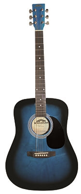  Guitar Acoustic Dreadnaught - in Blueburst