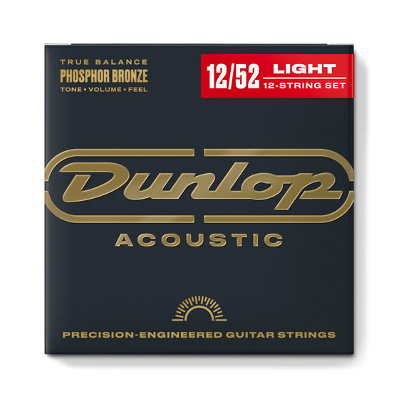 PHOSPHOR BRONZE ACOUSTIC GUITAR 12STRING SET 12-52