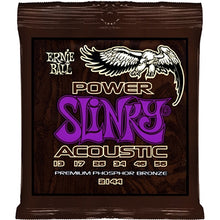  Guitar Accessory Acoustic Strings Ernie Ball Earthwood Phosphor Bronze Power 10-50