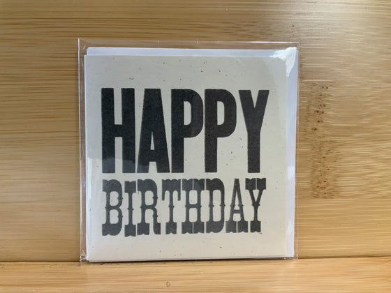 Happy Birthday Mini Card