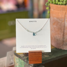  Apatite + Aquamarine Necklace