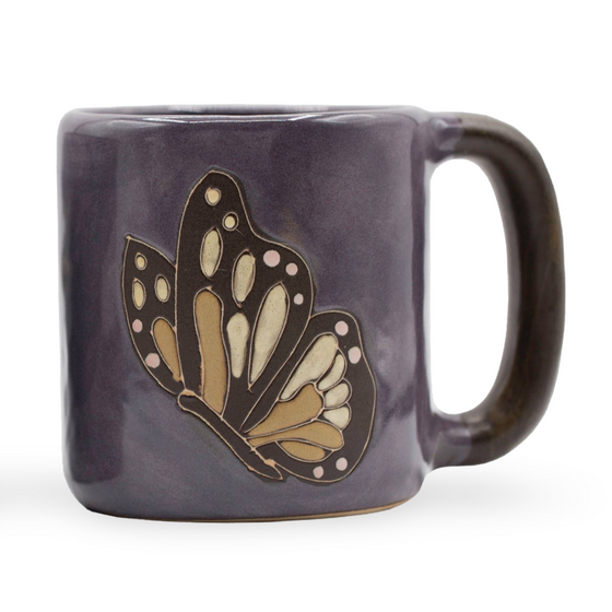 Stoneware Monarch Butterfly Mug