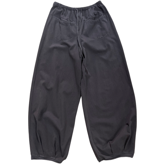 Easy Drawstring Pant in Black