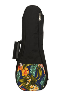  Ukulele Accessory Padded Gig Bag Soprano Exotic Floral