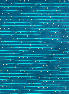  20x30 Lines & dots, dark teal