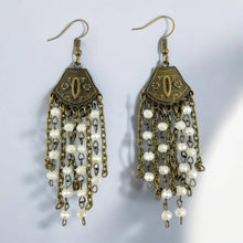  Ivory Earring with Chain