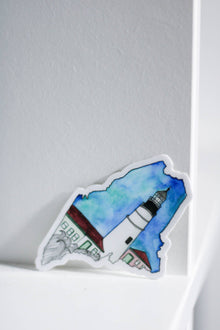  Maine Portland Head Lighthouse | Watercolor Sticker