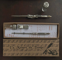  French Pewter dipping Pen Set