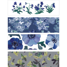  King Jim Kitta Washi Booklets, Blue Flower