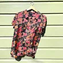  Mar Blouse Tulips Charcoal