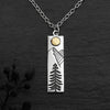 Pine Tree Charm Necklace