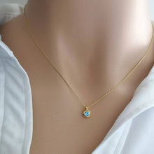  Minimal Sterling Silver Gemstone Necklace