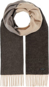 Sustainability Edition Block Twill Recycled Scarf: After dark