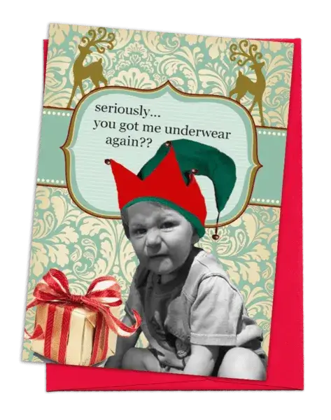 Underwear Greeting Card