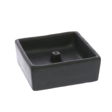  Luna Incense Holder - Square - Matte Black