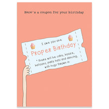  FUN COUPON | ROSIE MADE A THING BIRTHDAY CARD