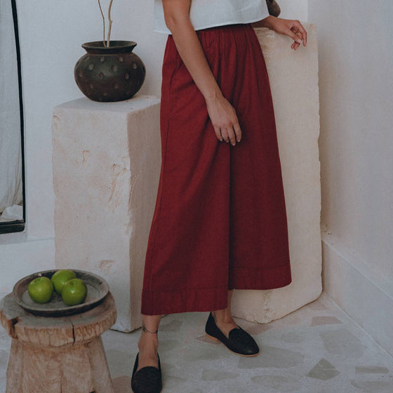 Delhi Linen Pants - Morocco